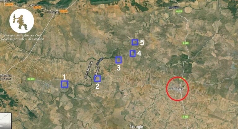 Linea defensiva en el Zújar – Belalcázar