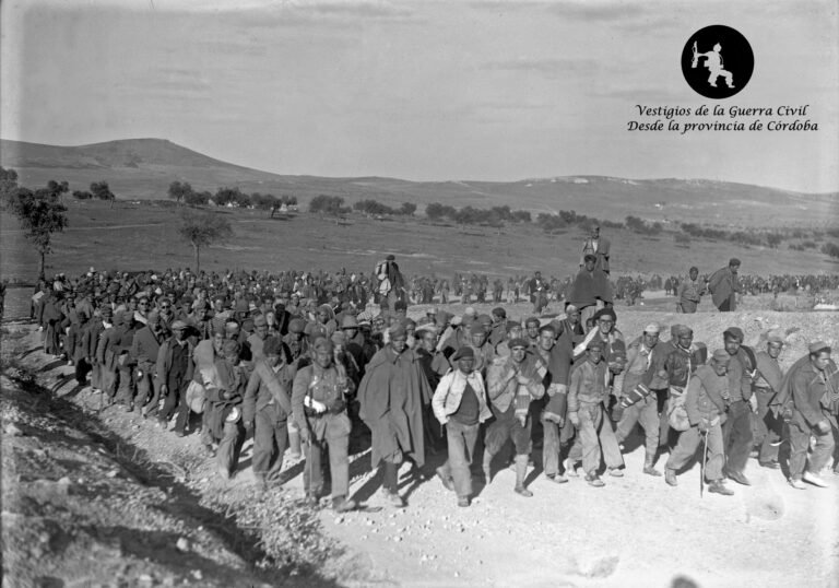 «Columna de presos republicanos hacia Peñarroya – Marzo de 1939»  – Peñarroya-Pueblonuevo (Córdoba)